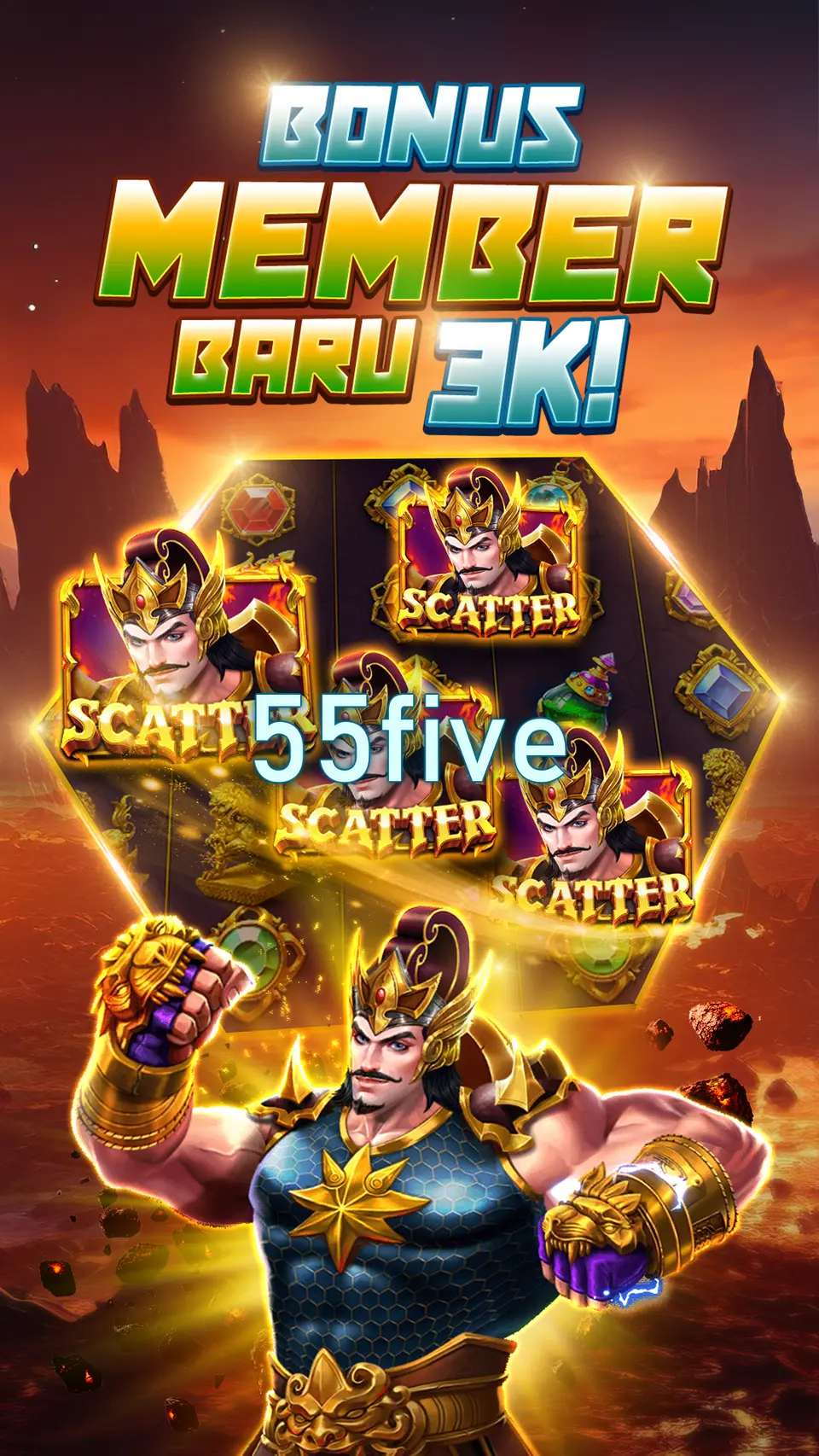 55five Tangkapan Layar Resmi APK